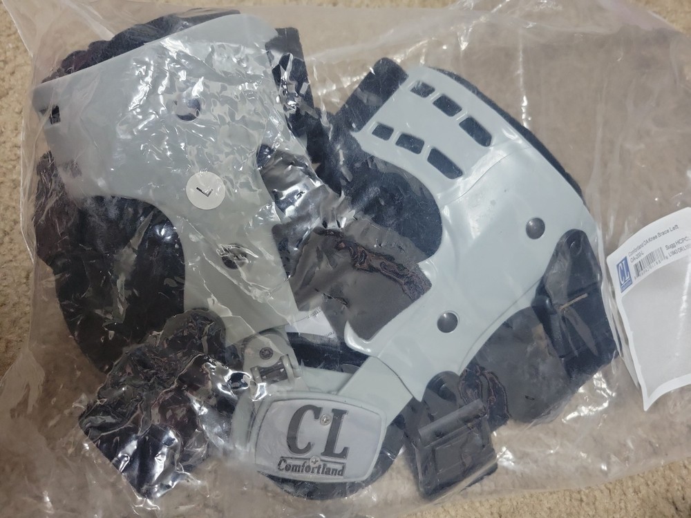 Comfortland OA-200 Knee Braces Left & Right Pair OA Unloader Hinged Brace New