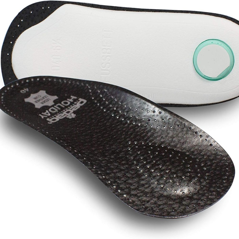 Holiday | 3/4 Length Sheepskin Orthotic Inserts | Handmade In | Arch Support |
