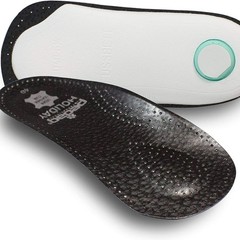 Holiday | 3/4 Length Sheepskin Orthotic Inserts | Handmade In | Arch Support |