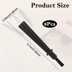 8 Pieces Hearing Aid Cleaning Tools Cleaner Brush Kits Hearing Amplifier Brush