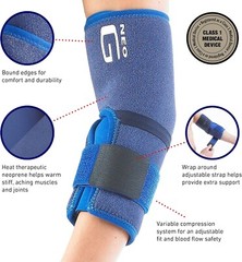 Neo G Elbow Support for Epicondylitis Tennis Golfers Elbow Sprains Strain