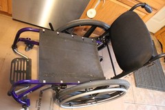 Tilite Aero t Ultralight 15″X18″ Rigid Wheelchair rigid frame purple j3 back wow