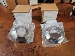 Set Of 2 Ginger Decorative Ring for Empire Grab Bars Satin Nickel – 0672/SN