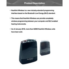 Brand New Noahlink Wireless-2 Hearing Device Program Digital Bluetooth Free Ship