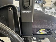PDG Mobility FUZET50 Manual Wheelchair Black Aluminum Tilt Limiter 250lb