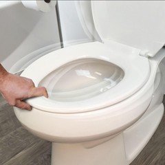 Clorox Toilet Seat Tightening Kit Compact, Gray