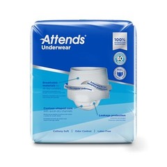 Attends Adult Underwear XL 56 Count Maximum Absorbency