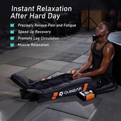 Open Box QUINEAR Air Compression Therapy Leg Recovery System, QN-090, Medium