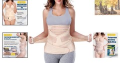 3-in-1 Postpartum Support Belt for Abdominal Recovery & Posture Correction in…