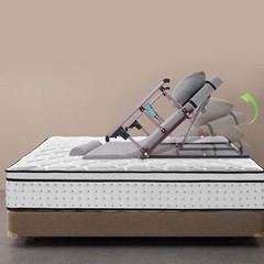 Adjustable Electric Lifting Bed Sitting Backrest for Pregnant Women Elderly US