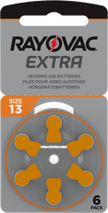 Rayovac Advanced Hearing Aid Batteries Type: p10, p13, p312, p675