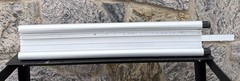 ACORN 120/130 STAIRLIFT RAIL APPROX 28-3/4” LONG. NO GEAR TRK WITH SPLICE BAR