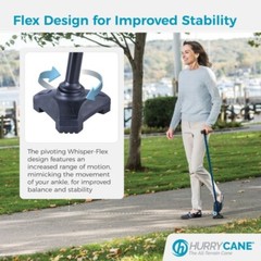 HurryCane Freedom Edition Walking Cane by Drive Medial