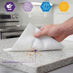 Disposable Dry Wipes for Adults, Soft & Absorbent Personal Towels, Bulk 800 C…