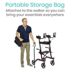 Vive Lightweight Upright Walker. Mobility Aids Upwalker Low Cost! W/✅Warranty