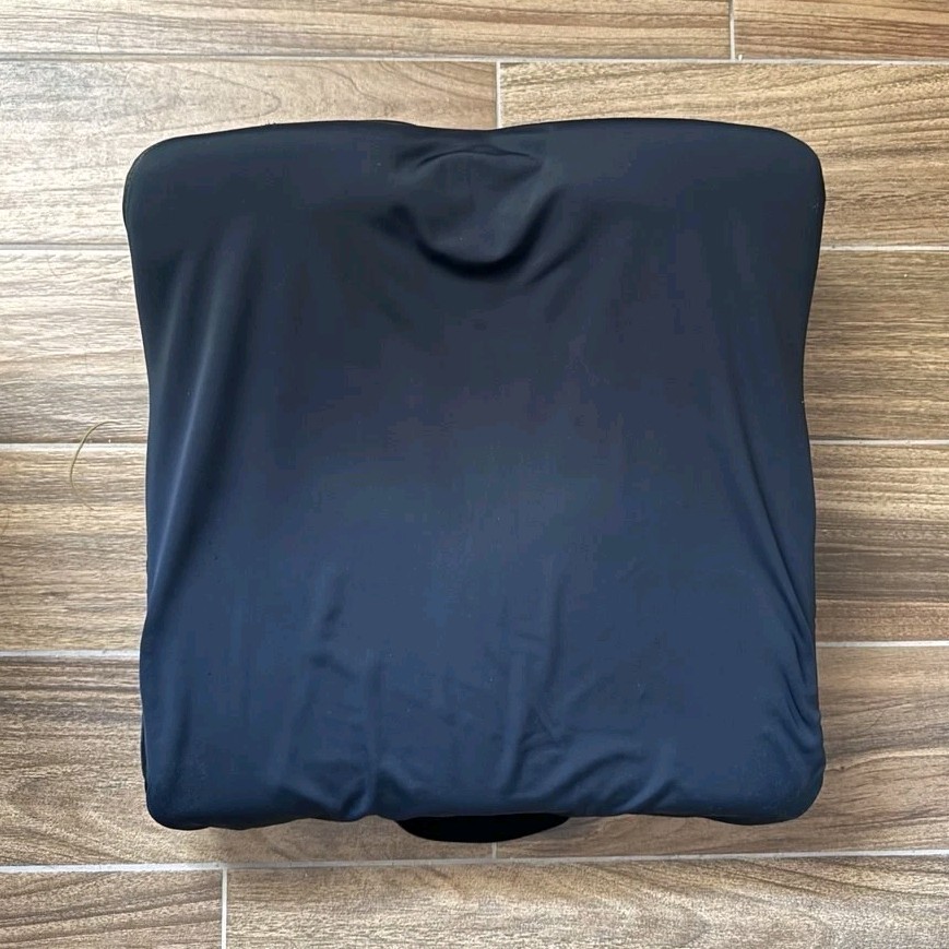 17″x17″ Ride Designs Java Seat Cushion Black Removable Cover Contoured