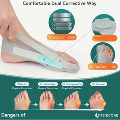 Toe Corrector Bunion Relief Brace Adjustable Hallux Valgus Pain Support Foot Car