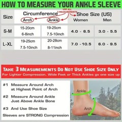 2 Pairs Compression Socks Planter Fasciitis Ankle Support Gym Pain Relief–