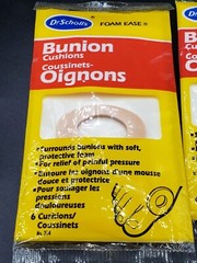 Vintage Dr Scholls Foam Bunion Felt Corn Cushions NOS 3-Pack Lot Pharmacy