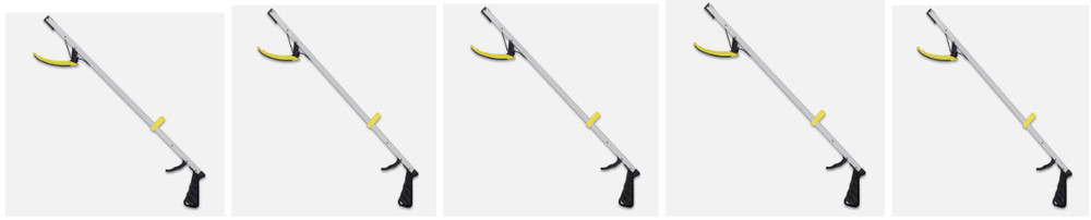 5 GRIPCERT Grabber Reacher Tools – Reaching Aids – 26″ in Length – NEW!! 5 Pack!