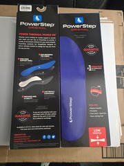 NIB PowerStep Original Insole Full Length Inserts Orthotic ASM M 3-3.5 / W 5-5.5