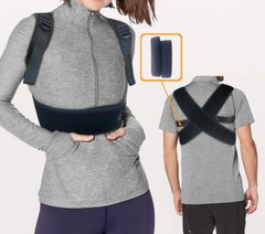 Comfortable Upper Back Brace / Posture Corrector that Prevents Slouching