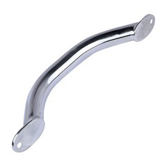 Boat Handrail Polished Stainless Steel Round Tube 9 inch Marine Grab Handle