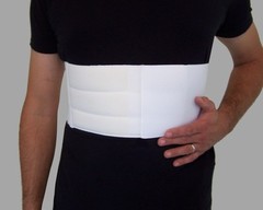 Alpha Medical Male Rib & Chest Brace for Broken, Cracked, Bruised Rib Cage