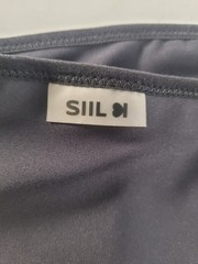 SIIL Ostomy Support Belt Size Small Black Spain Zipper Pocket Pouch Wrap