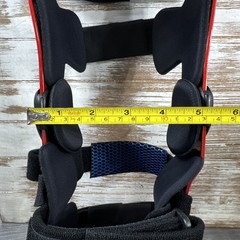 Townsend Motion Hinge Right Knee Brace Size Large Red W/ Under Sleeve READ