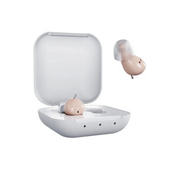 Audien Atom 2 ITE OTC Hearing Aid 4Modes No Prescription Needed Certified Refurb