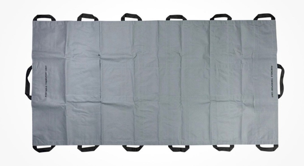 NEW Line2 Design Portable Transport Unit Patient Strecher Gray
