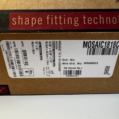 ROHO Mosaic 1818 Seat Cushion 18×18″ w/Cover & Pump Included MOSAC1818C: Used