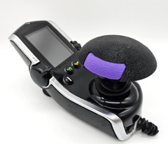 Power Wheelchair Two in One Cushion Topped Dome and T-Handle Joystick Knob