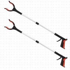 32″ Foldable Grabber Reacher Tool – 2 Pack, Lightweight Arm Extension, Trash Pic