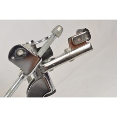Invacare T94HC-3778 Adjustable Clip-On Footrests Pair Chrome For Wheelchair