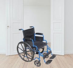 Universal Footplates for the Drive Medical Blue Streak Wheelchair (Set of 2)
