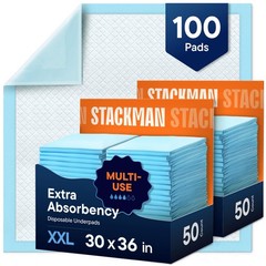 XXL Extra-Large Disposable Underpads 30″x36″ – Super Absorbent Bed Protection fo