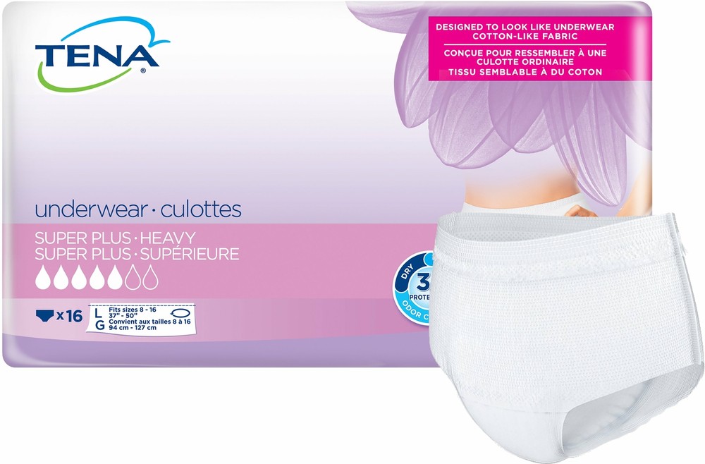 TENA Women Protective Underwear Large 37-50 Inch -160/Pack