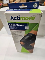 Actimove Knee Brace, Wrap Around, Polycentric Hinges, Condyle Pads, XXX-Large