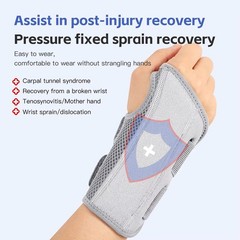Wrist Brace for Carpal Tunnel Support Brace with Splints Hand Support for Arthri