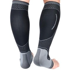 Calf Compression Sleeve Ankle Brace Leg Support Socks Foot Fasciitis Pain Relief