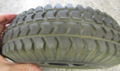 Rear Wheels for Rascal 235, 245, 305, 600, 600t, 600c, 600f & 600b Good tread