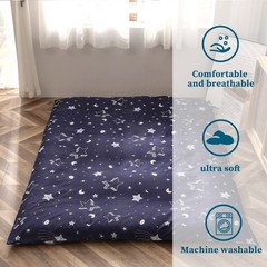 MAXYOYO Mattress Cover for Traditional Japanese Futon Mattress, Queen, Star