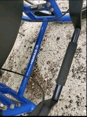 Tilt In Space Hand Levers cables quickie Ts wheelchair Left Right w 1 Pneumatic