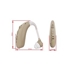 Hearing Aids for Seniors Rechargeable with Noise Cancelling and Volume Control
