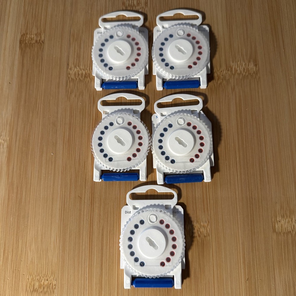 LOT OF 5 DISKS – HF 3 Wax Guard Filter Wheel for GN Resound Hearing Aids