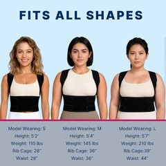 Back Brace Posture Corrector for Women and Men, Adjustable Shoulder Straighte…