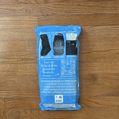 OMEER Walking Boot Cover Size L Black Water Resistant Slip Prevention
