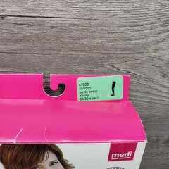 Medi Comfort Pantyhose Petite Closed Toe Size III 20-30mmHg Ebony x2 Pairs 47053